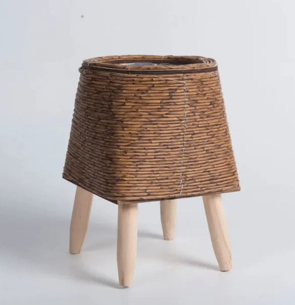 Handmade Woven Flower Pot