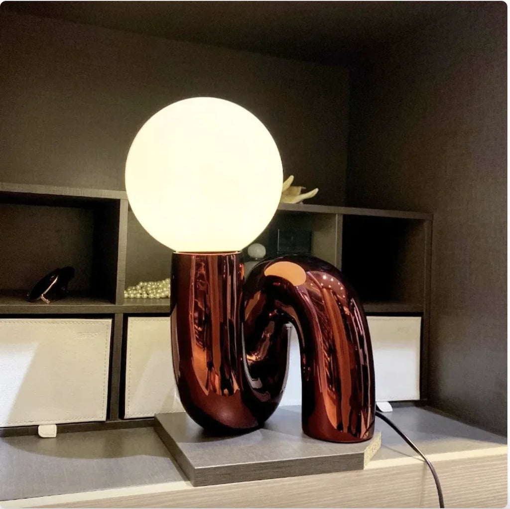 Resin Table Lamp